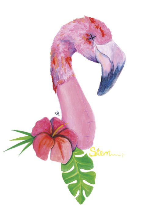 Lady Stern | Floatable flamingo