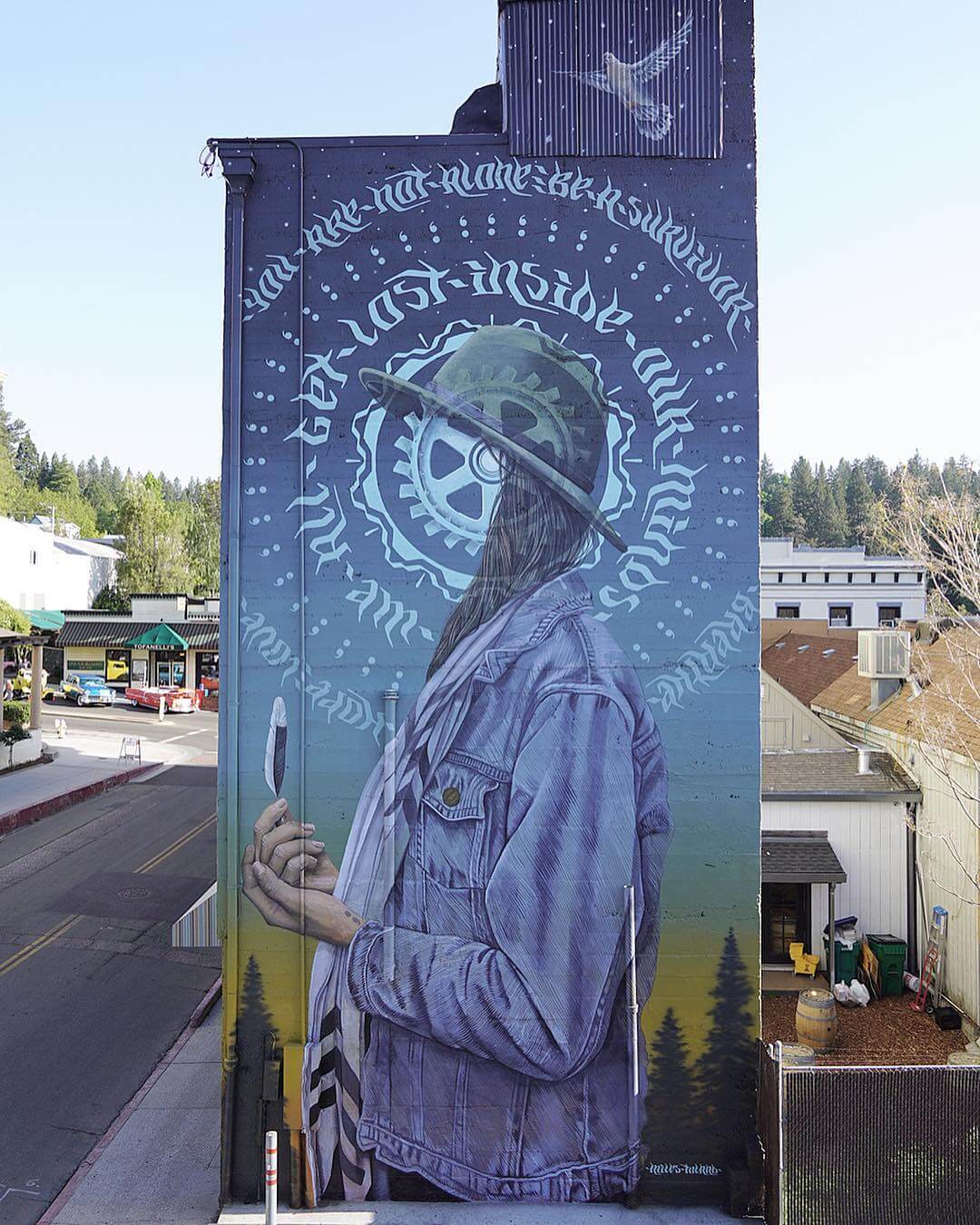 Miles Toland | Mural | Grass Valley, CA | 2019